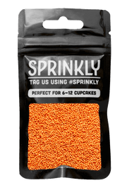100's & 1000's - Orange Sprinkles SPRINKLY 30g Sample Packet
