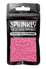 100's & 1000's - Pink Sprinkles SPRINKLY 30g Sample Packet