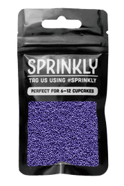 100's & 1000's - Purple Sprinkles SPRINKLY 30g Sample Packet