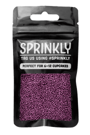 Glimmer 100's & 1000's - Aubergine (No E171) Sprinkles SPRINKLY