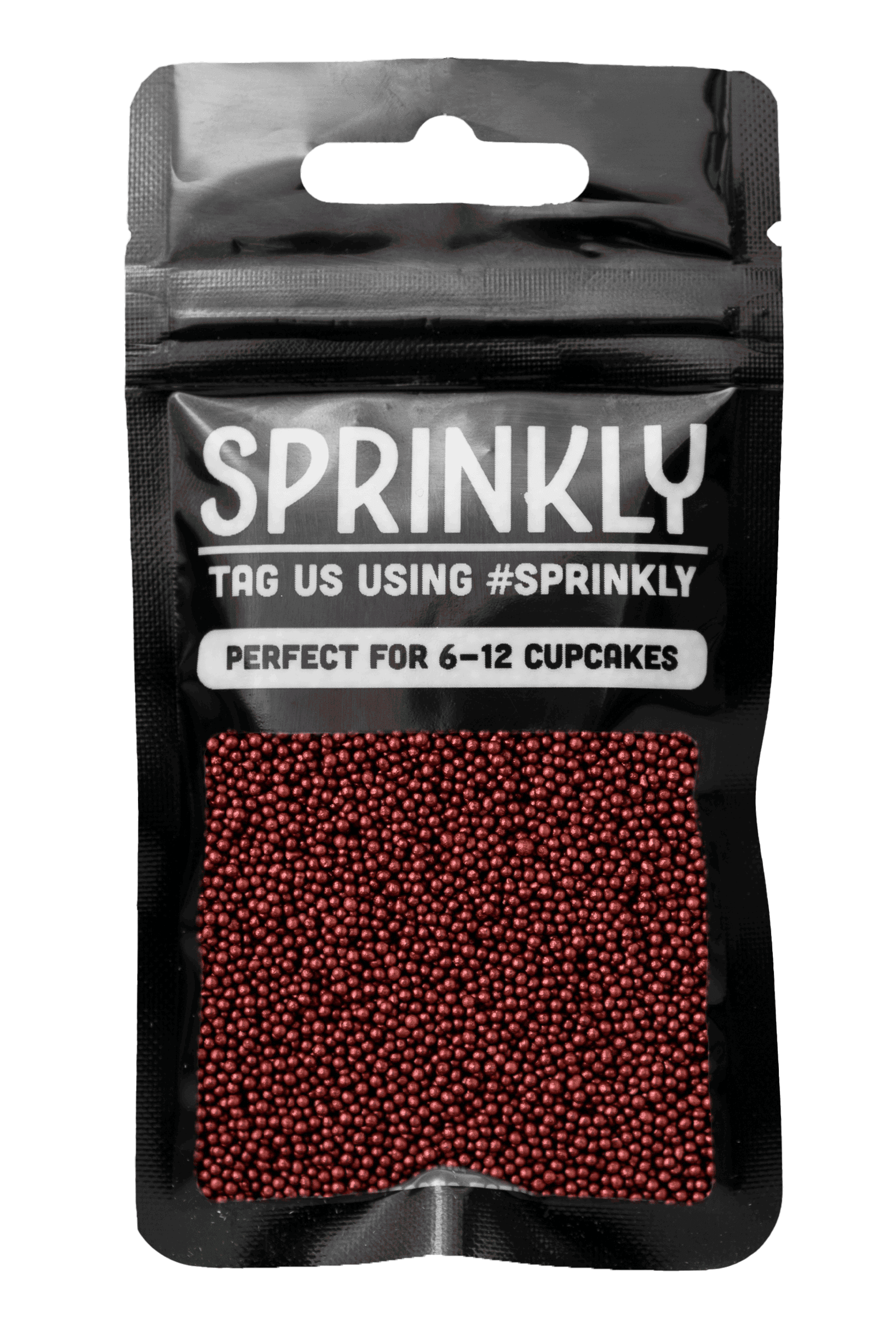 Glimmer 100's & 1000's - Bordeaux (No E171) Sprinkles SPRINKLY