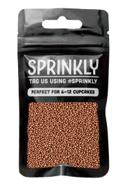Glimmer 100's & 1000's - Bronze (No E171) Sprinkles SPRINKLY
