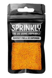 Glimmer 100's & 1000's - Orange (No E171) Sprinkles SPRINKLY