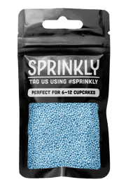 Glimmer 100's & 1000's - Pastel Blue (No E171) Sprinkles SPRINKLY