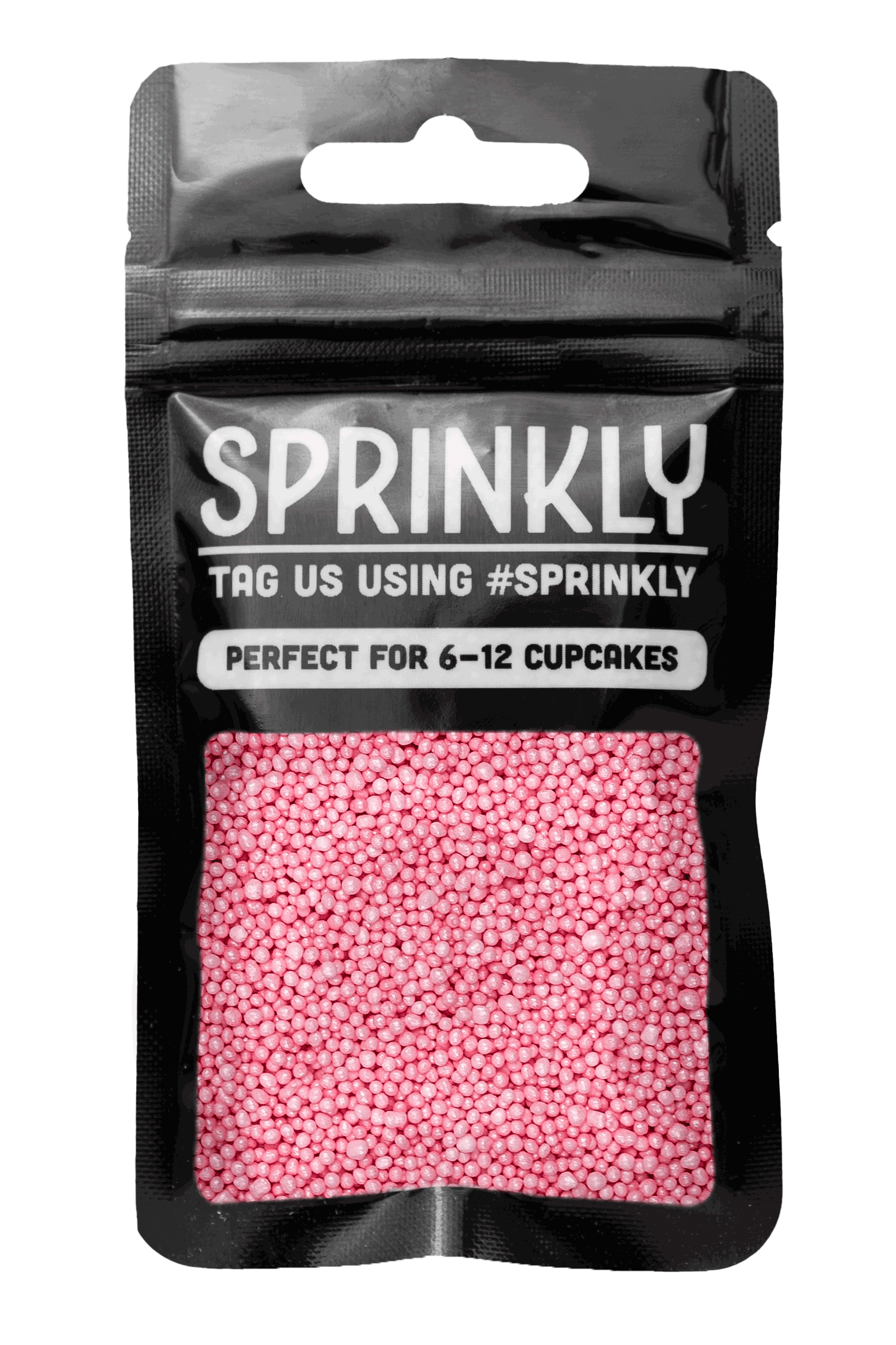 Glimmer 100's & 1000's - Pink (No E171) Sprinkles SPRINKLY