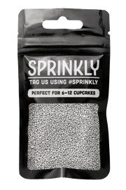 Glimmer 100's & 1000's - Silver (No E171) Sprinkles SPRINKLY