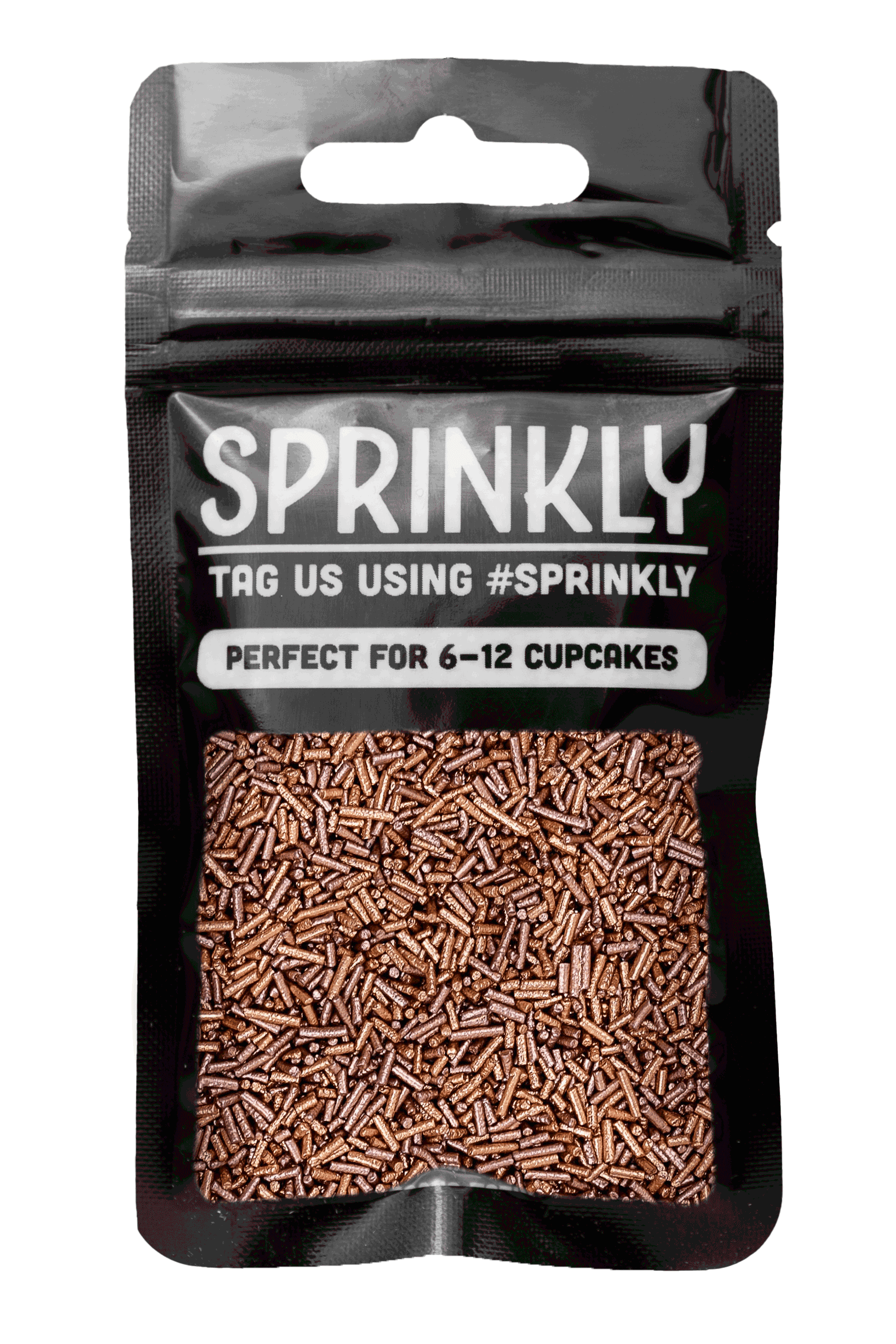 Glimmer Strands - Bronze (No E171) Sprinkles SPRINKLY