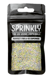 Glimmer Strands - Pastel Mix (No E171) Sprinkles SPRINKLY