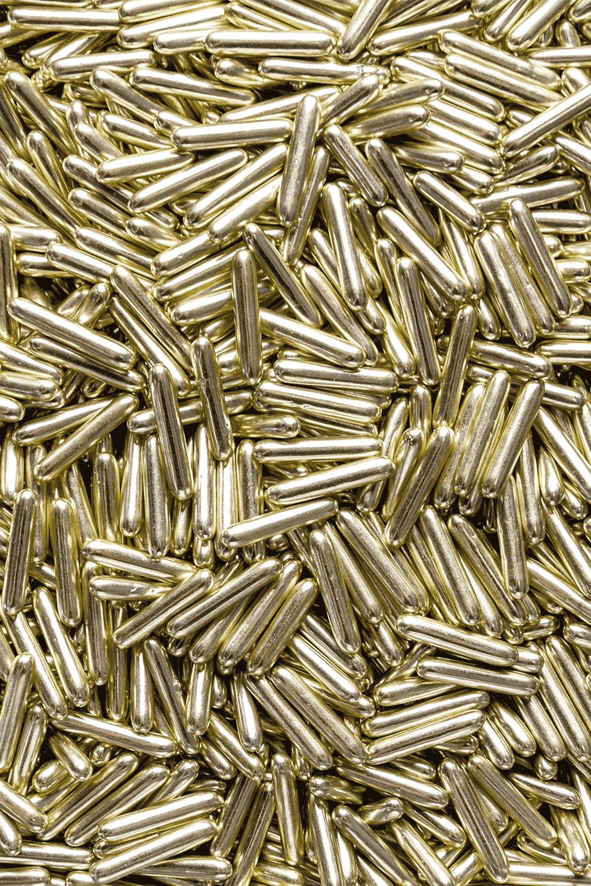 Metallic Rods - Gold Sprinkles Sprinkly