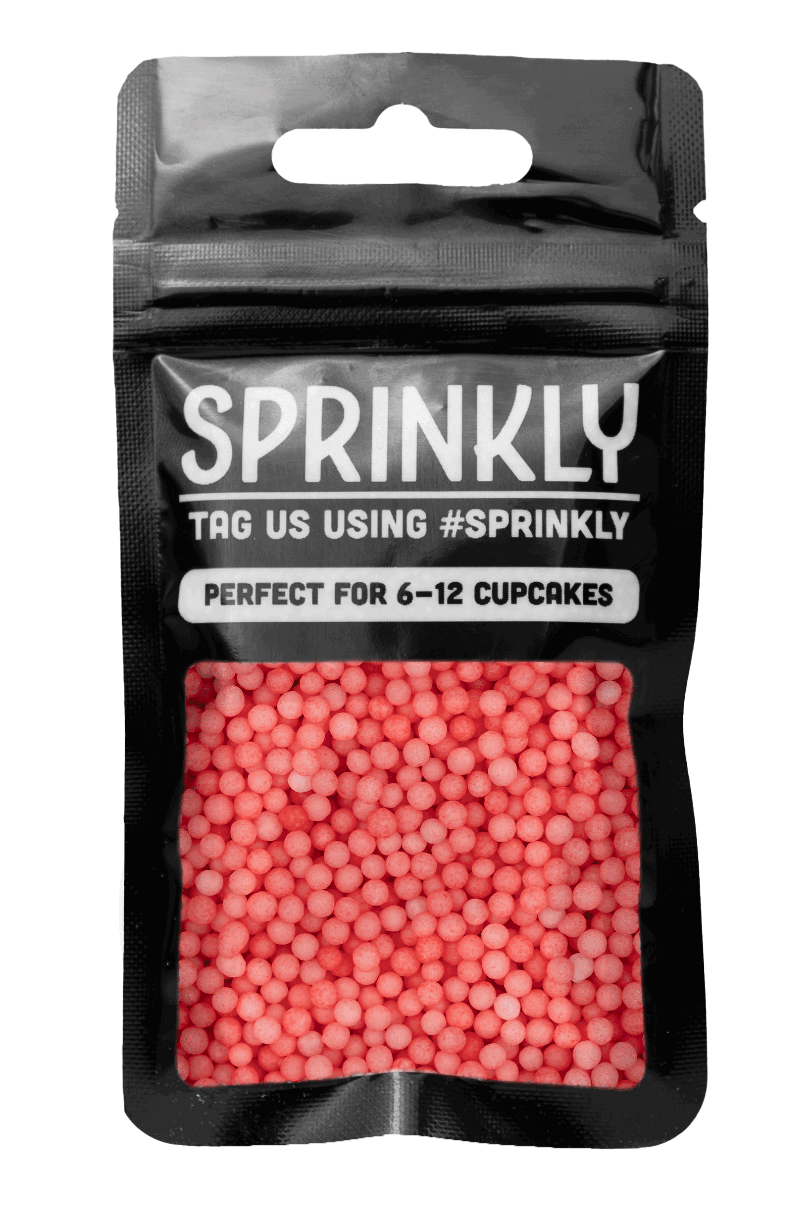 Organic Pearls - Red Sprinkles SPRINKLY 30g Sample Packet