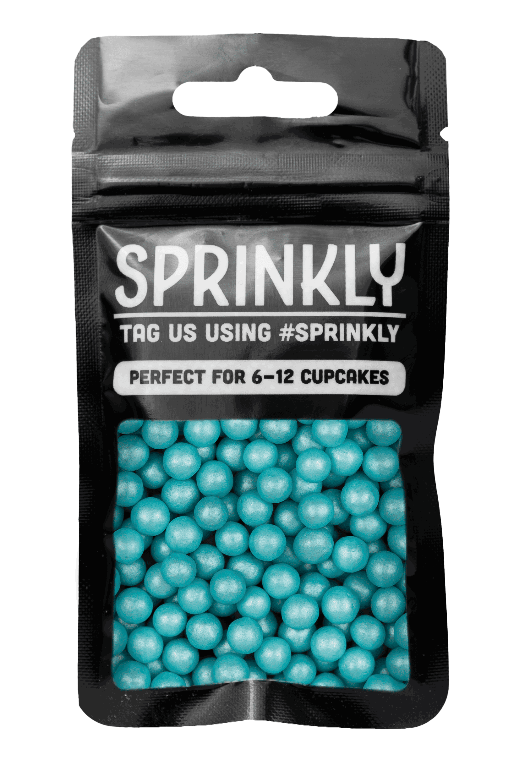 Shimmer Pearls - Turquoise - 5-7mm Sprinkles SPRINKLY 30g Sample Packet