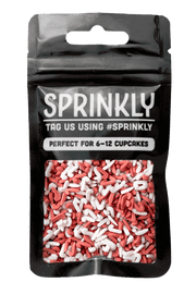 Sprinkle Shapes - Candy Canes Sprinkly 