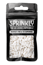 Sprinkle Shapes - Snowmen ⛄️ (White) Sprinkly
