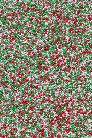 100's & 1000's - Red, White, Green & Silver Sprinkles SPRINKLY 