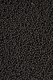 Glimmer Pearls - Matt Black Sprinkles Sprinkly