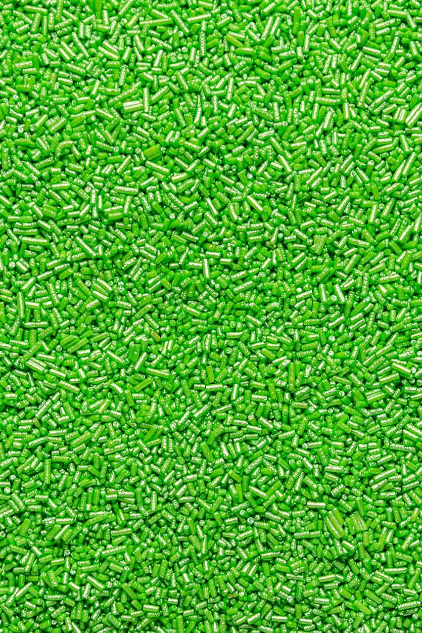 Glimmer Strands - Green Sprinkles Sprinkly