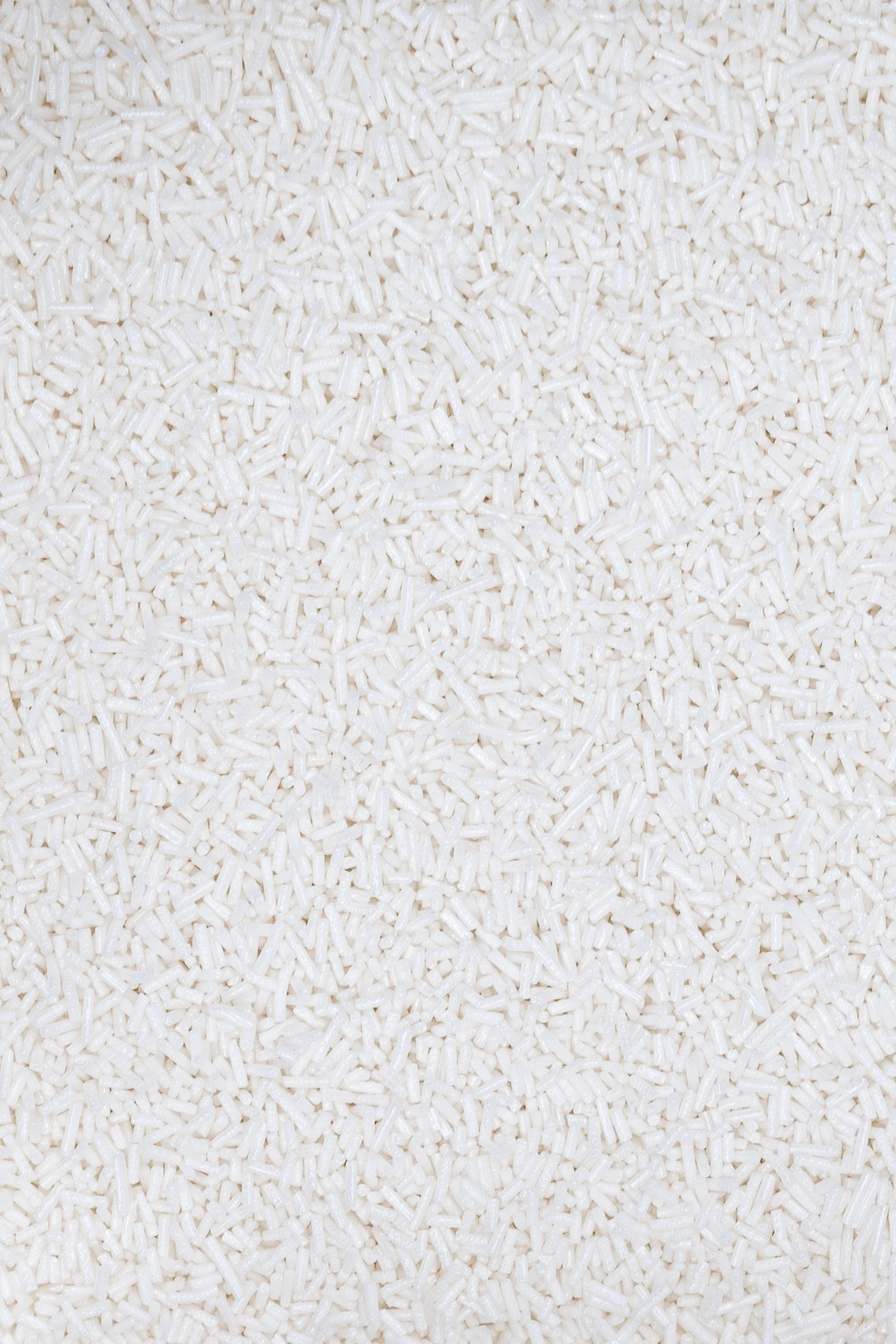 Glimmer Strands - White/Mother of Pearl Sprinkles Sprinkly