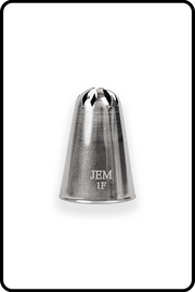 JEM Nozzle, Loose - Drop Flower #1F Piping Nozzle JEM