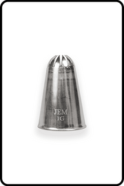 JEM Nozzle, Loose - Drop Flower #1G Piping Nozzle JEM