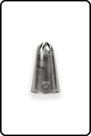 JEM Nozzle, Loose - Drop Flower #2F Piping Nozzle JEM