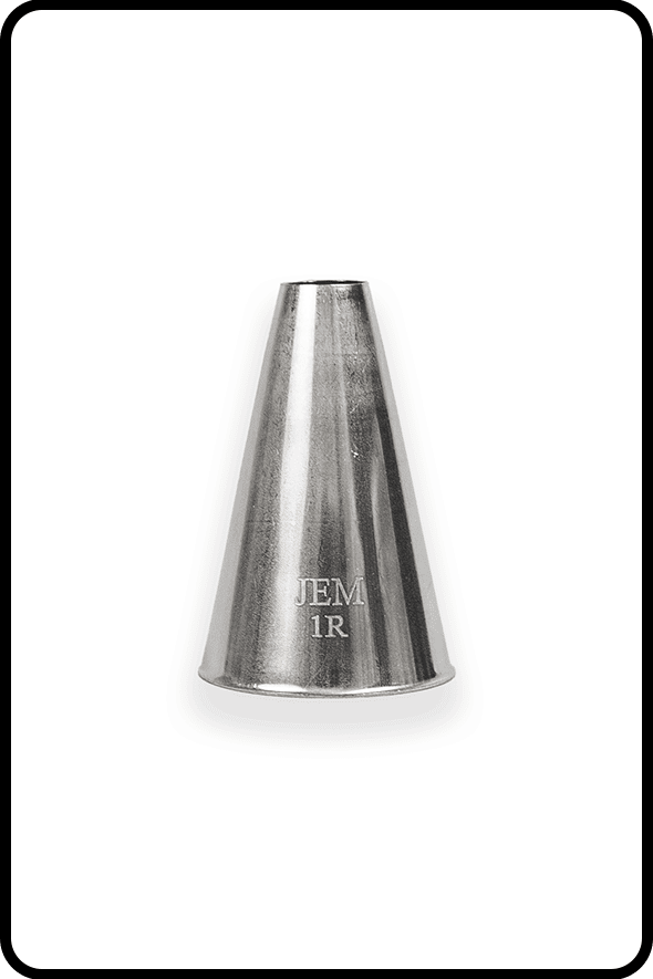 Round piping nozzle best sale