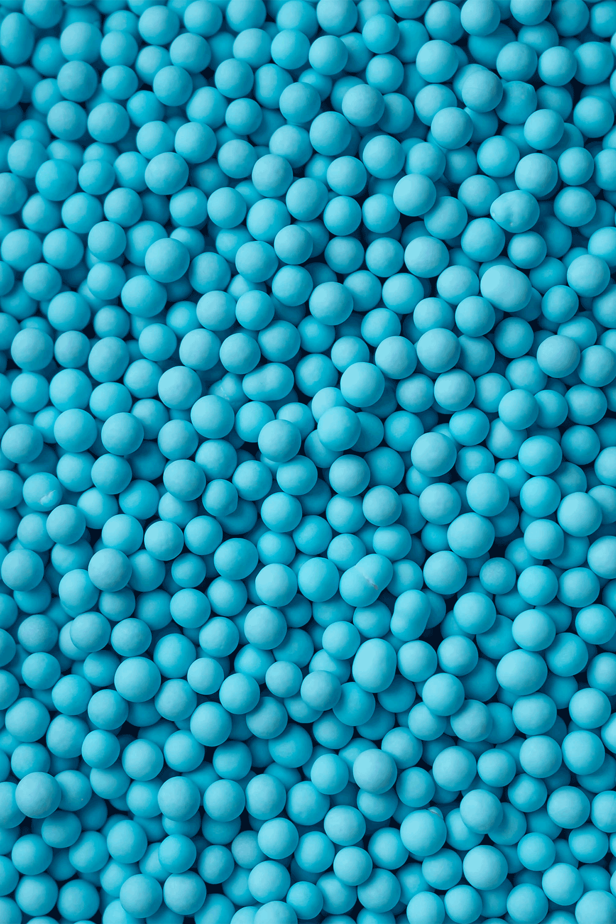 Matt Chocolate Balls - Blue - (Small/6mm) Sprinkles Sprinkly