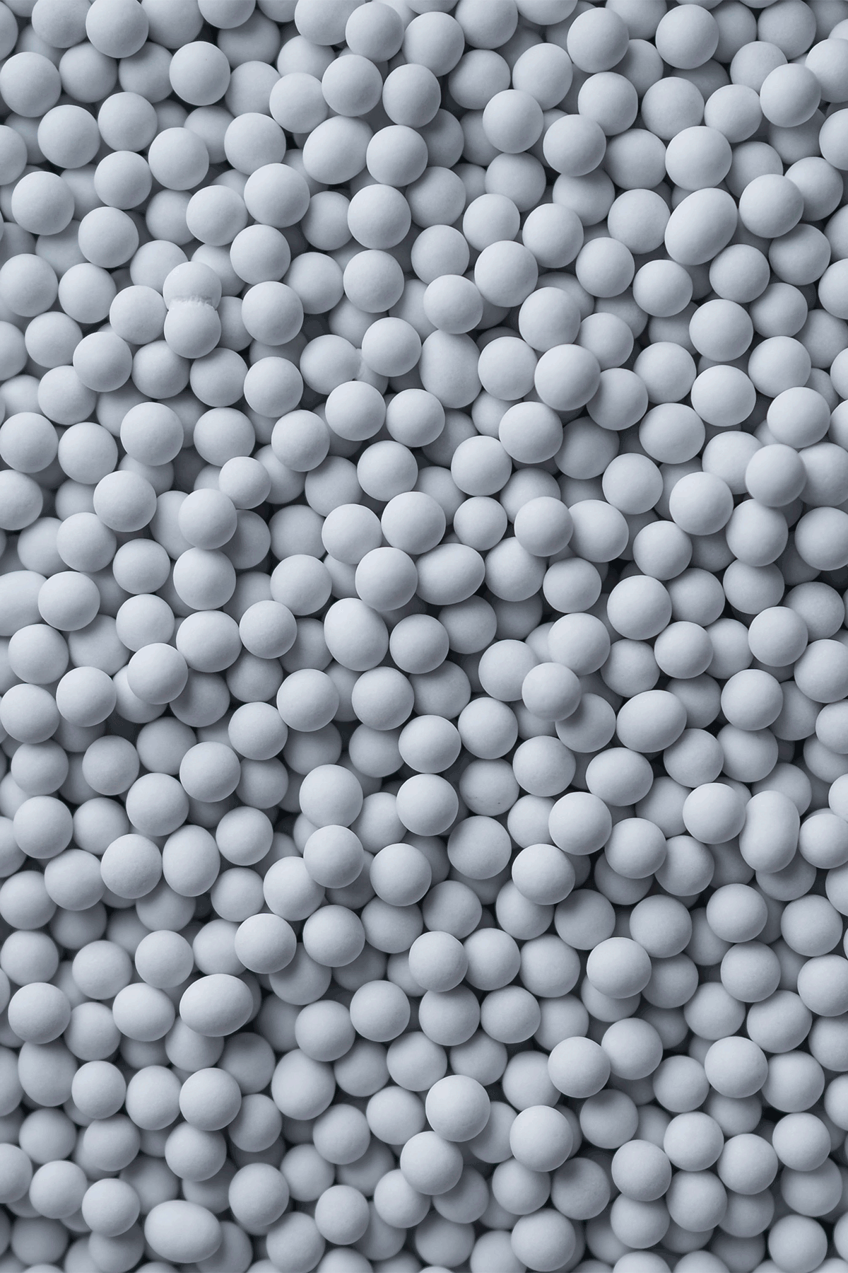 Matt Chocolate Balls - White - (Small/6mm) Sprinkles Sprinkly