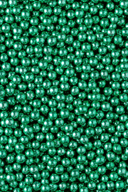 Metallic Pearls - Green 6mm Sprinkles Sprinkly