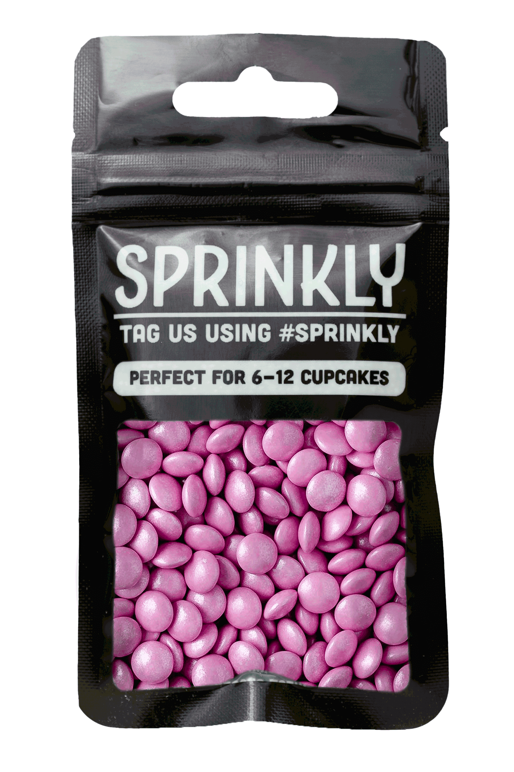 Mini Chocolate Beans - Baby Pink Sprinkles Sprinkly