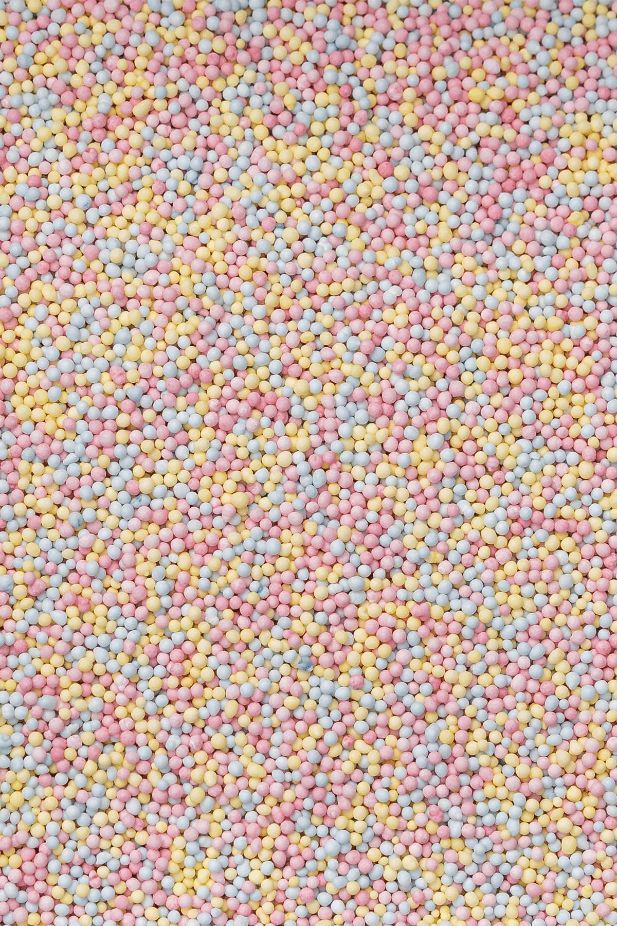 Natural 100's & 1000's - Pink, Yellow & Blue Sprinkles Sprinkly 
