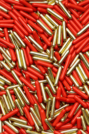Polished Rods - Red & Metallic Gold Sprinkles SPRINKLY