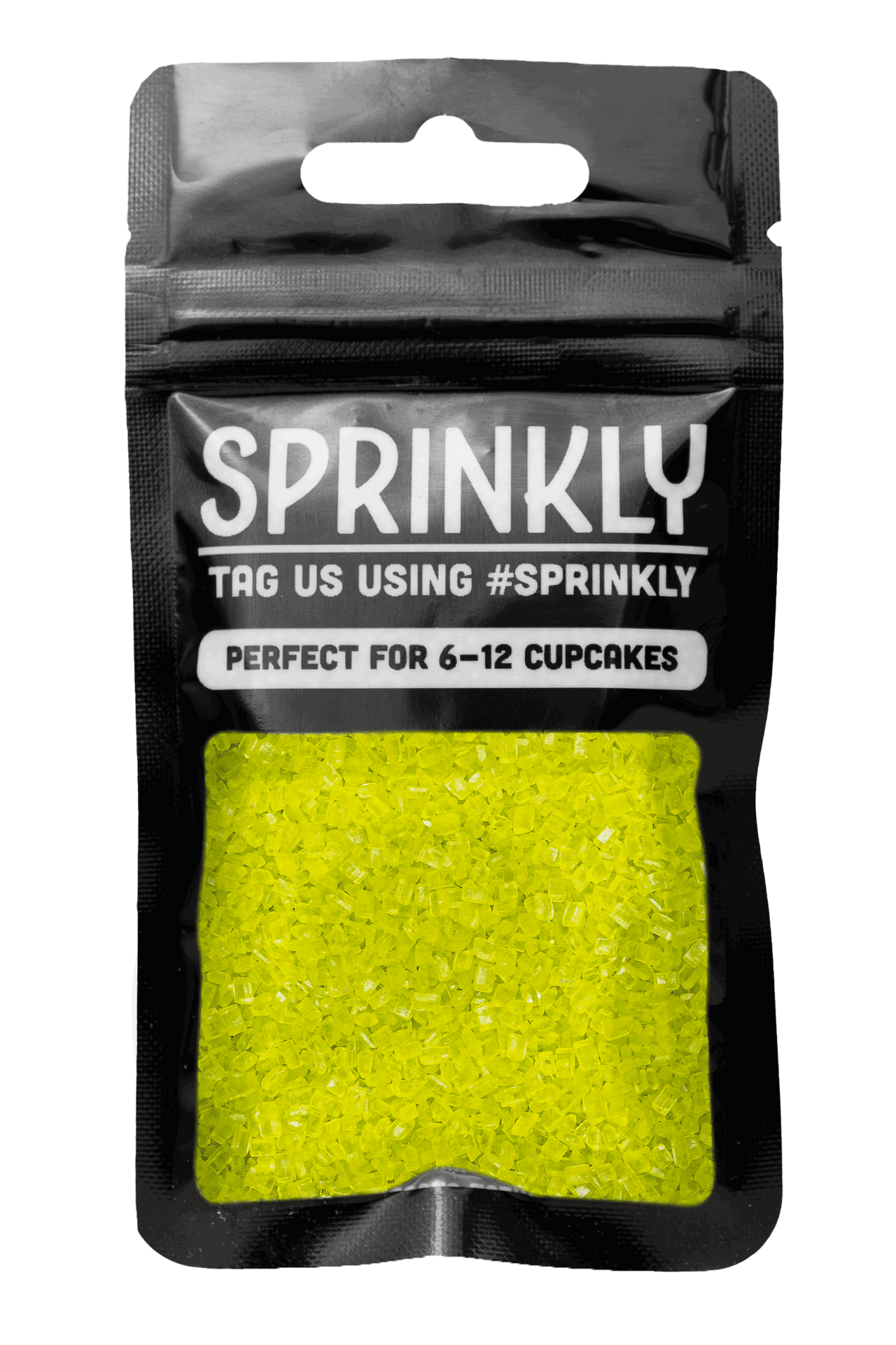Sugar Crystals - Lime Sprinkles Sprinkly 30g Sample Packet