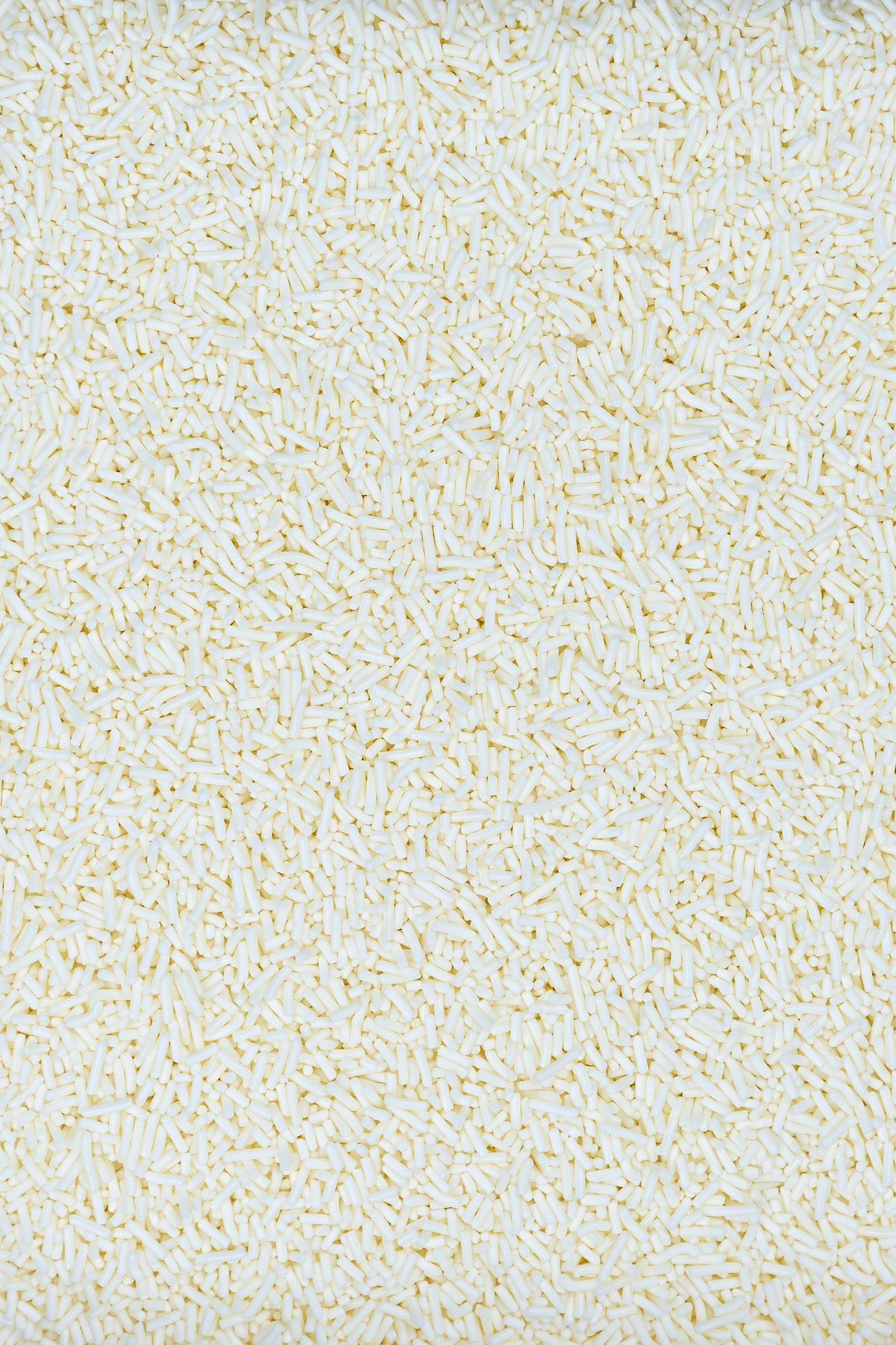 Sugar Strands - White Sprinkles Sprinkly