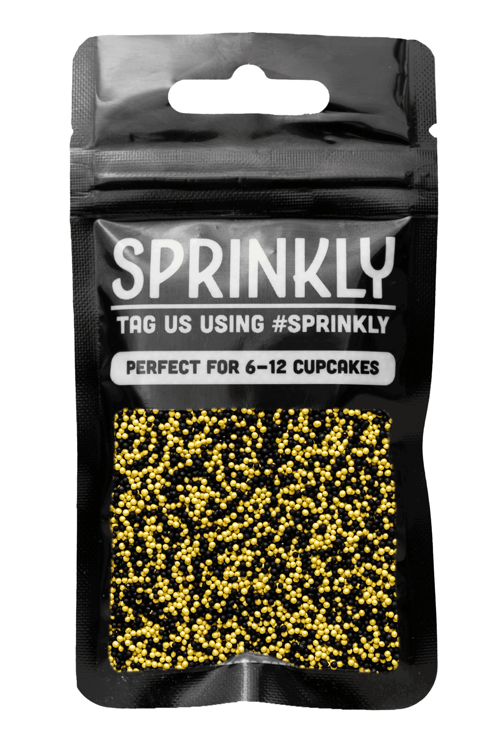 100's & 1000's - Black & Gold Sprinkles SPRINKLY 