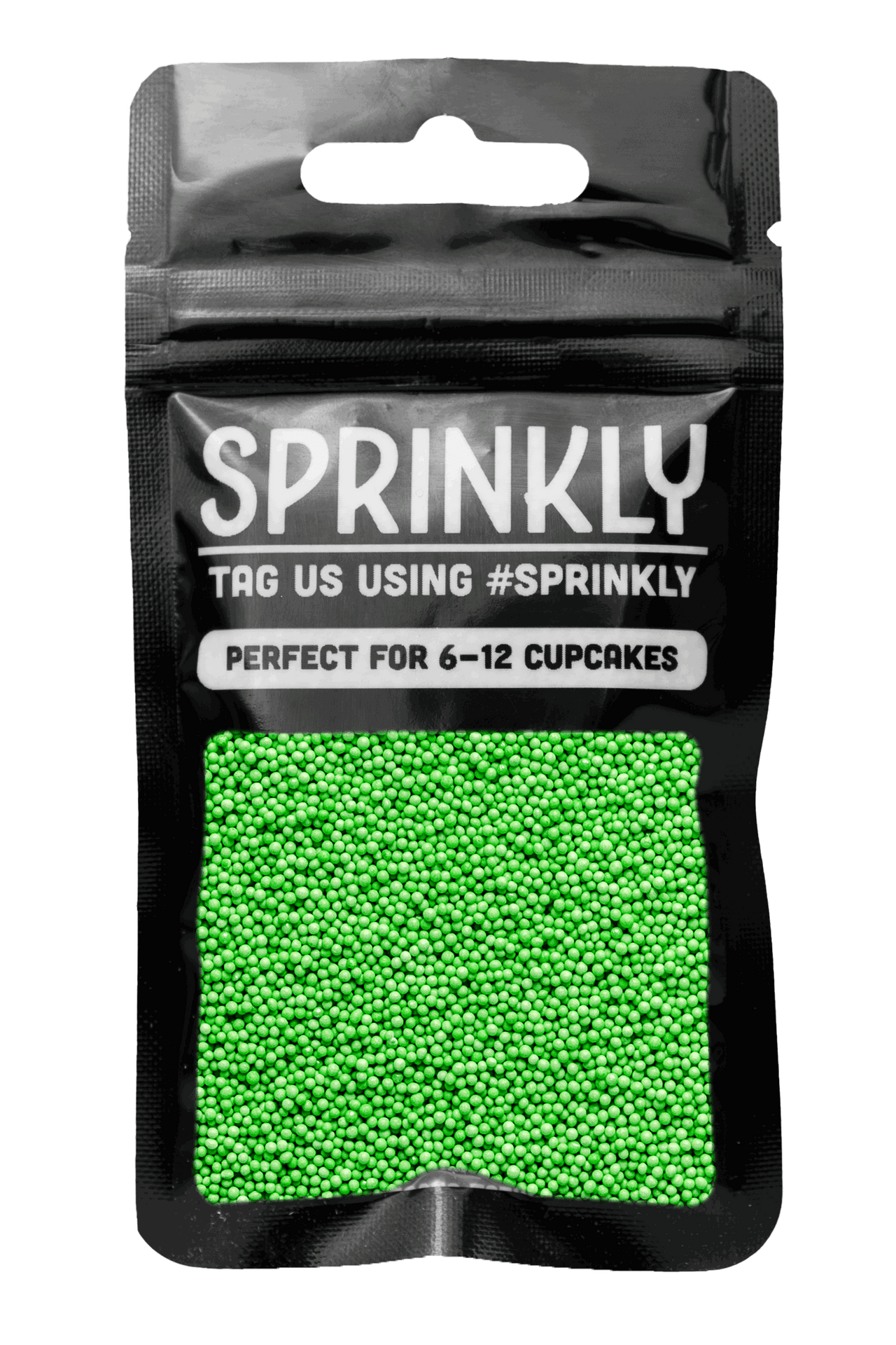 100's & 1000's - Green Sprinkles SPRINKLY 30g Sample Packet 