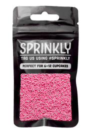 100's & 1000's - Pink Sprinkles SPRINKLY 30g Sample Packet 