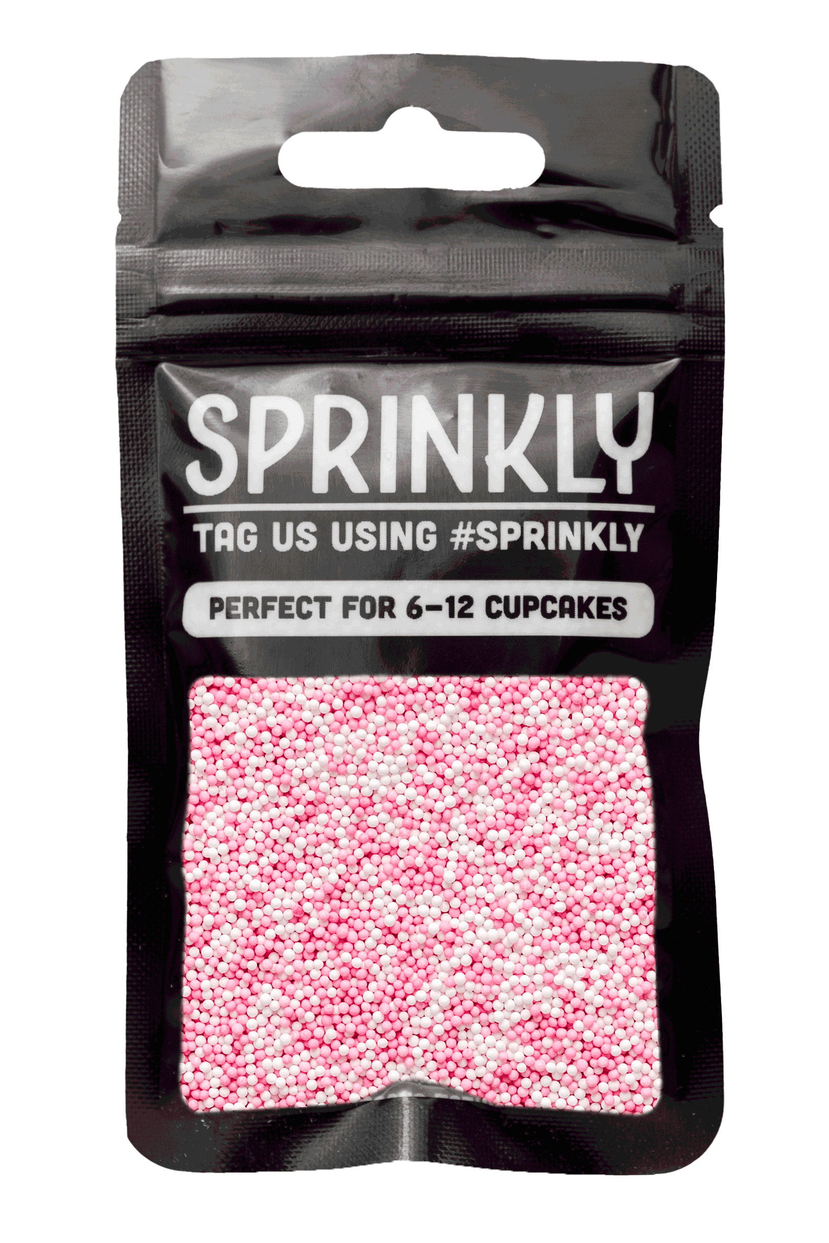 100's & 1000's - Pink & White Sprinkles SPRINKLY 30g Sample Packet 