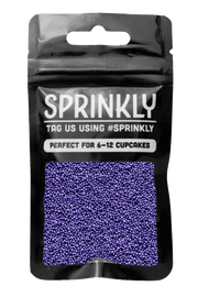 100's & 1000's - Purple Sprinkles SPRINKLY 30g Sample Packet 