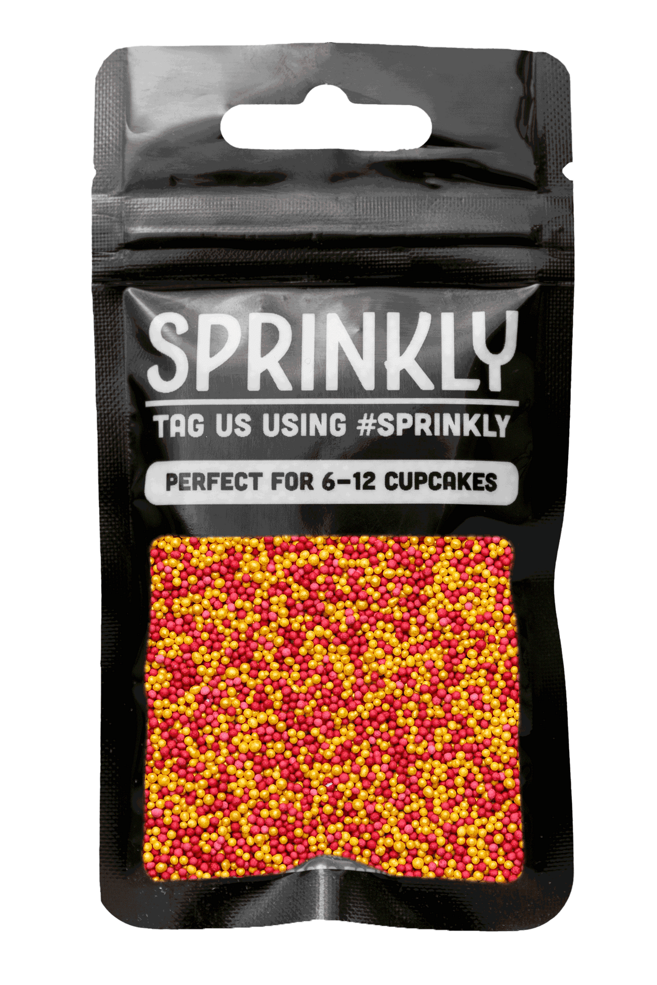 100's & 1000's - Red & Gold (Lunar New Year Mix) Sprinkles SPRINKLY 30g Sample Packet 