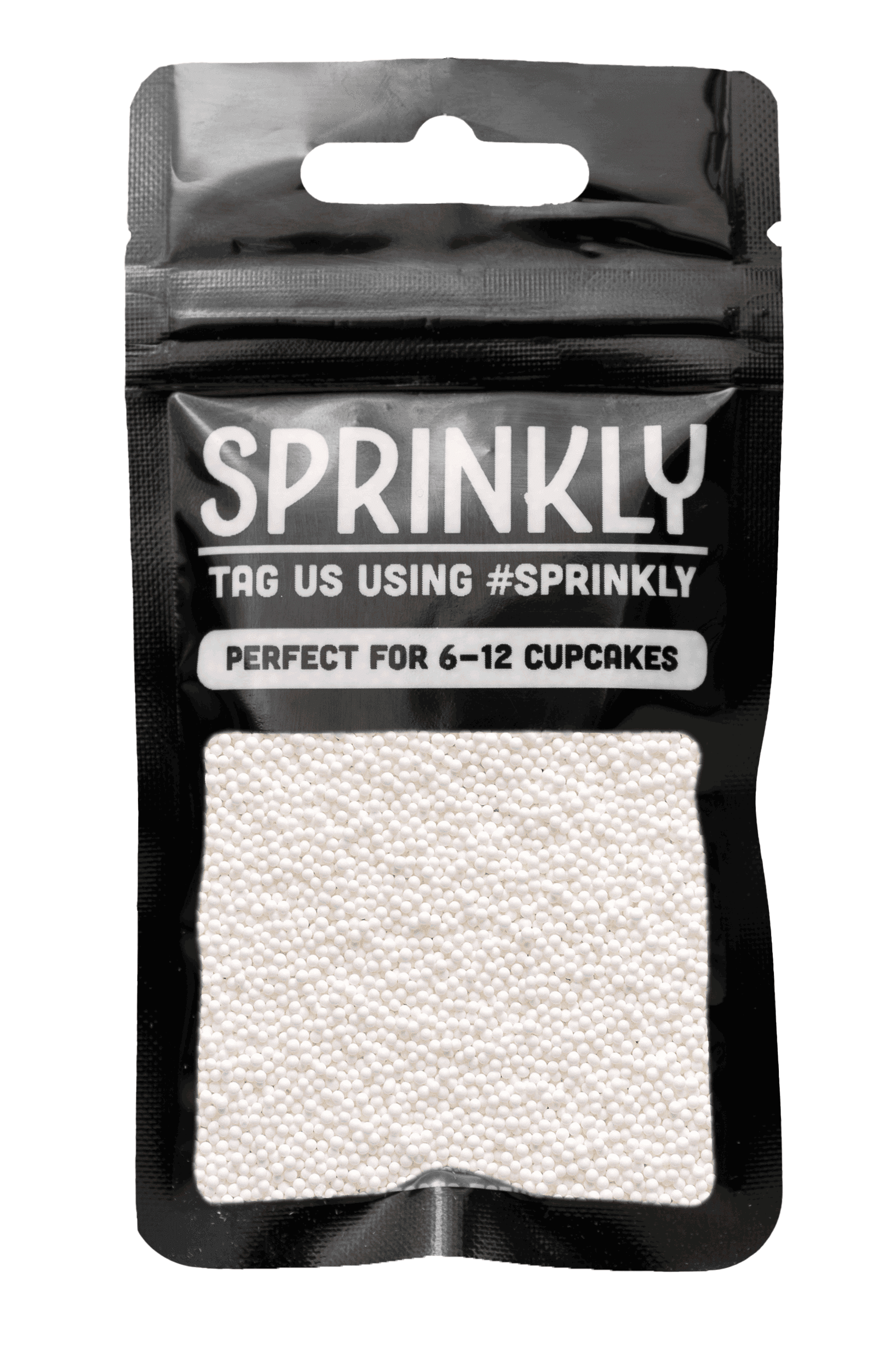 100's & 1000's - White Sprinkles SPRINKLY 30g Sample Packet 