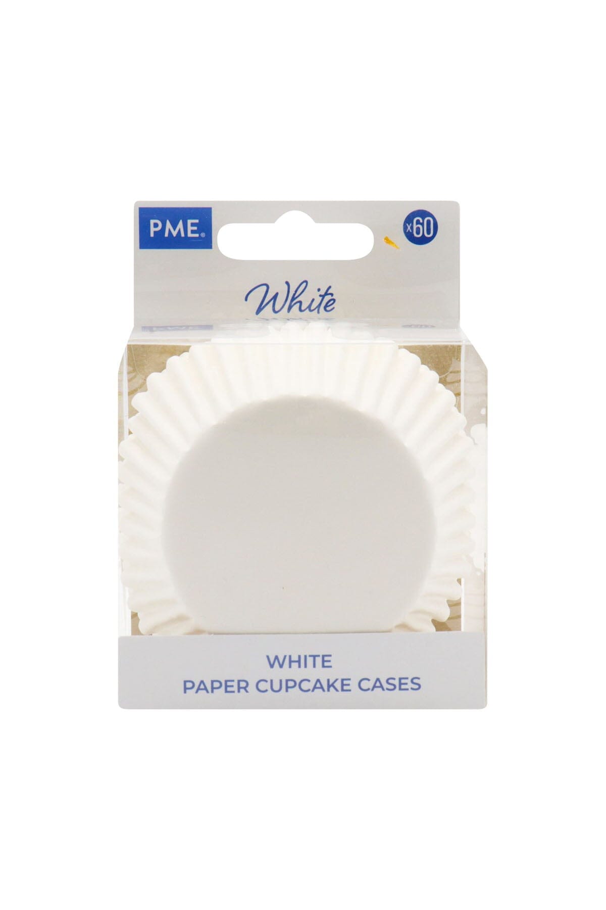 Cupcake Cases - White - 60 Pack Cupcake Cases PME 