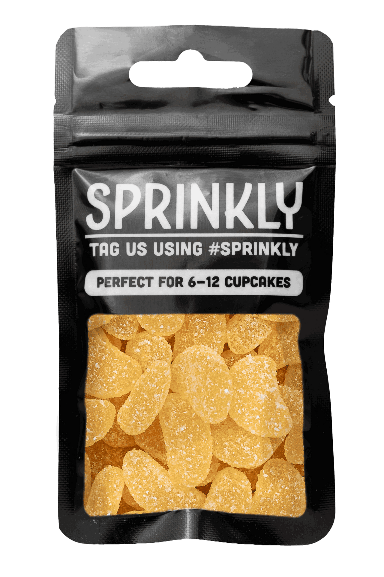 Fruit Jelly Segments - Lemon Sprinkles SPRINKLY 30g Sample Packet 