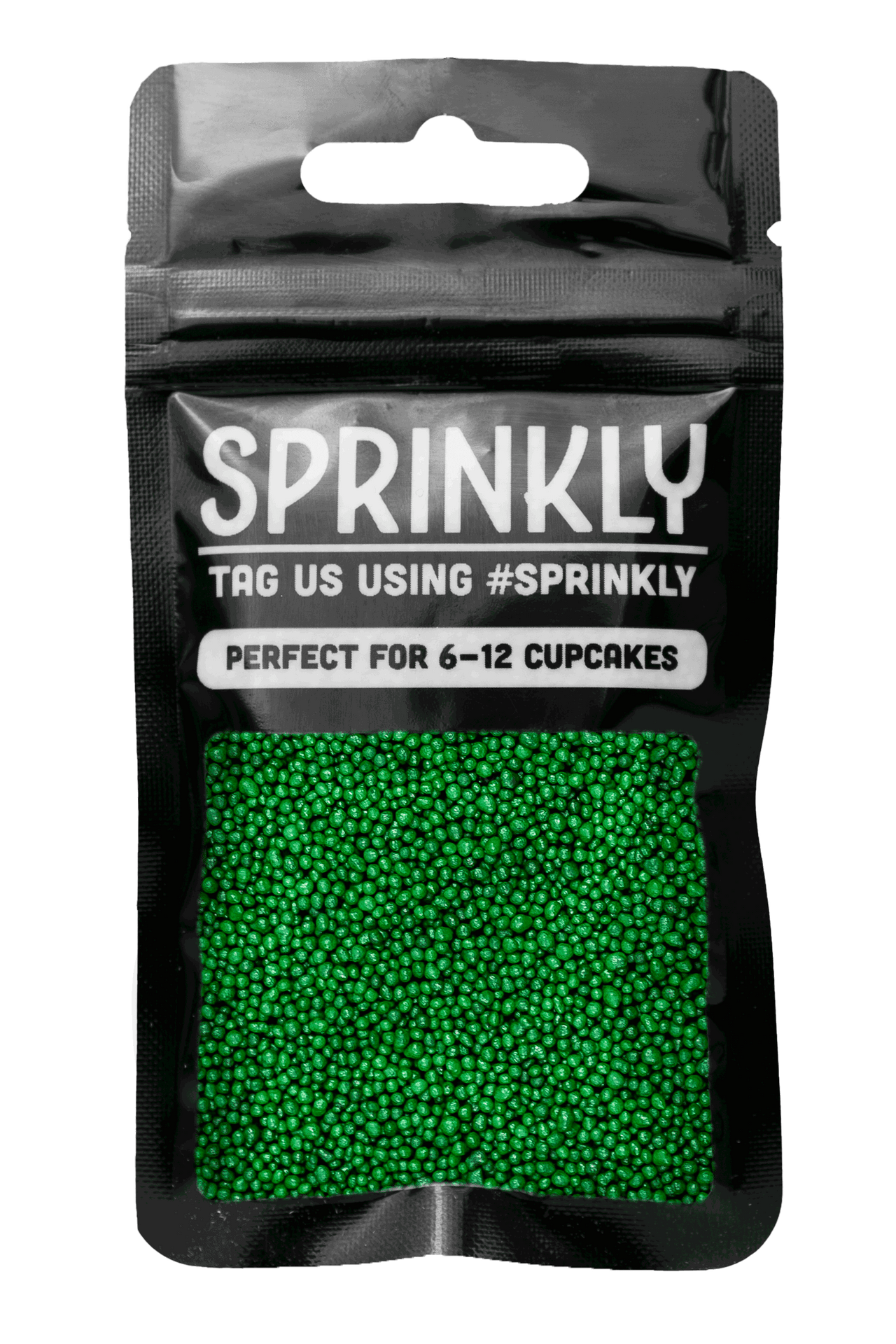 Glimmer 100's & 1000's - Dark Green (No E171) Sprinkles SPRINKLY 