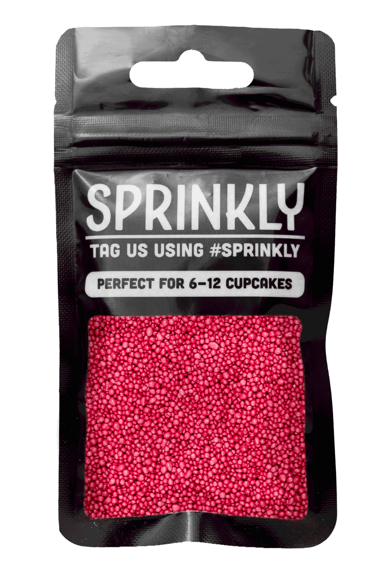 Glimmer 100's & 1000's - Deep Pink (No E171) Sprinkles SPRINKLY 