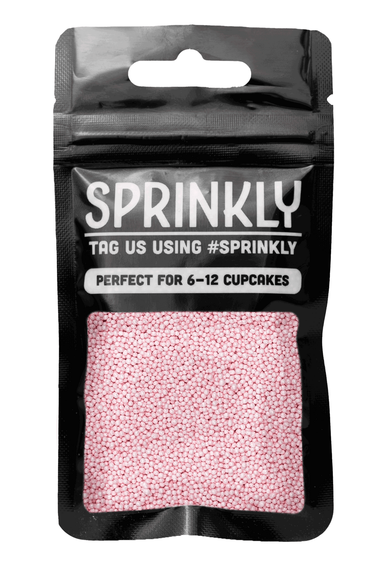 Glimmer 100's & 1000's - Pastel Pink (No E171) Sprinkles SPRINKLY