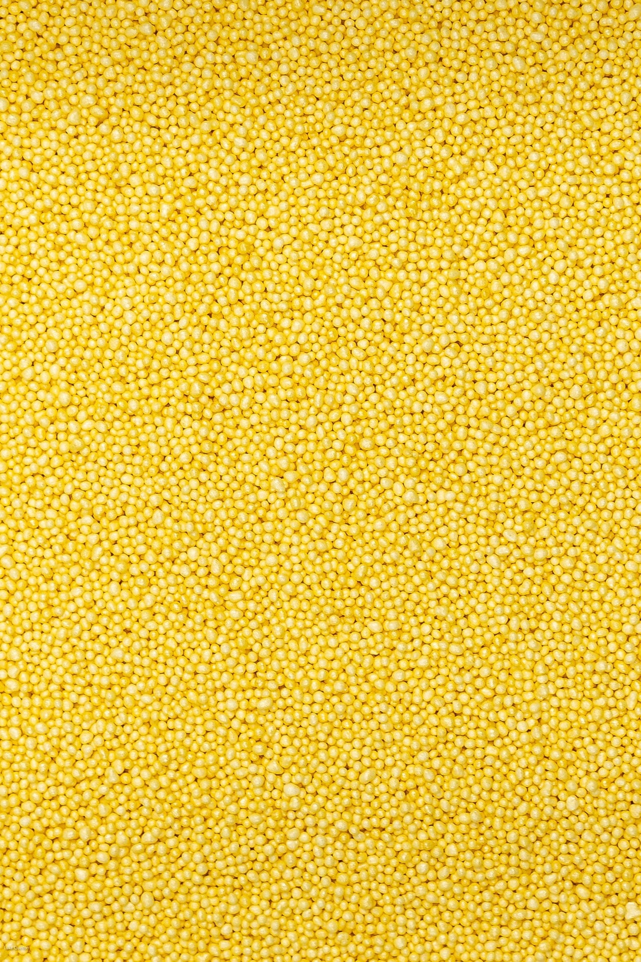 Glimmer 100's & 1000's - Pastel Yellow (No E171) Sprinkles SPRINKLY