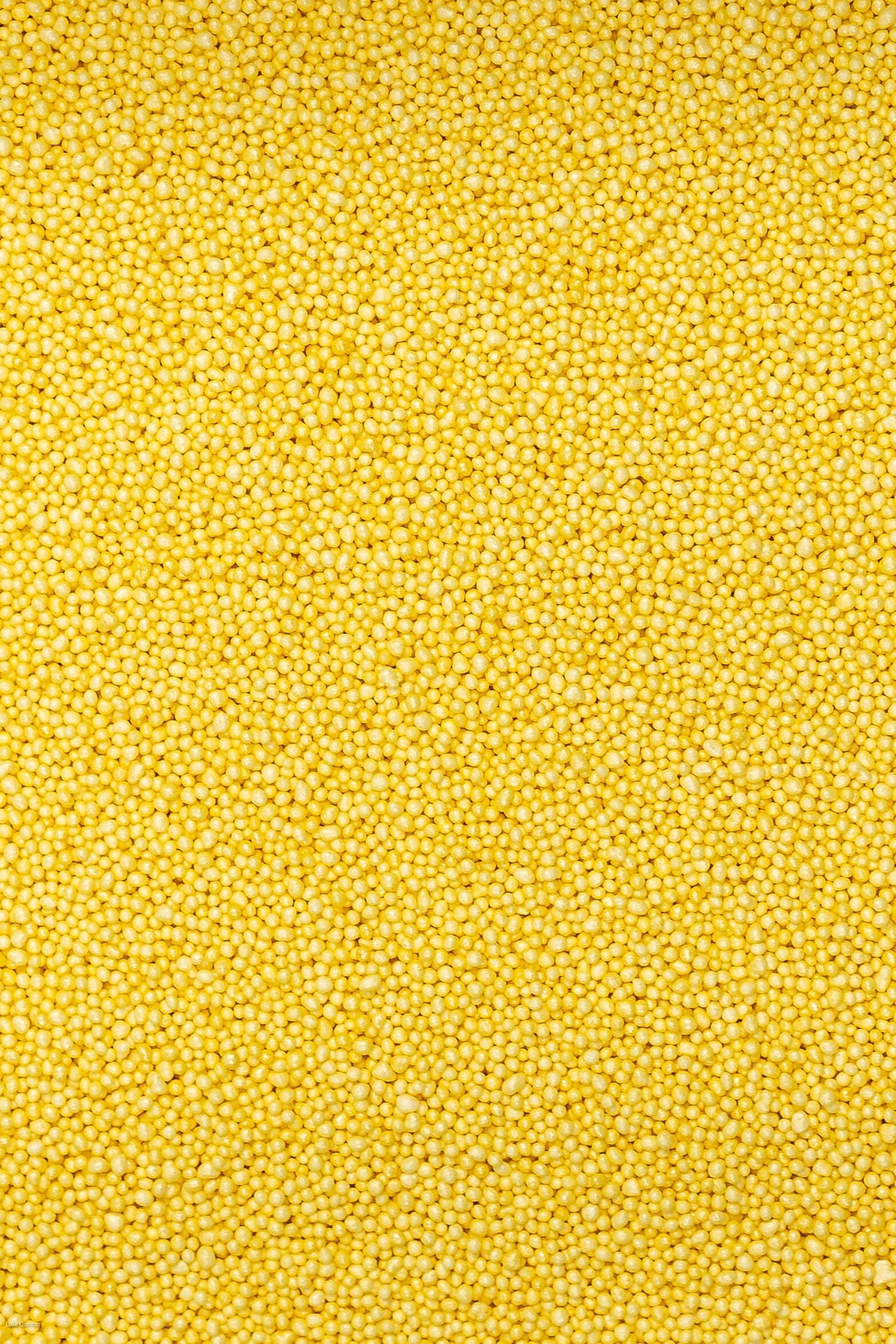 Glimmer 100's & 1000's - Pastel Yellow (No E171) Sprinkles SPRINKLY