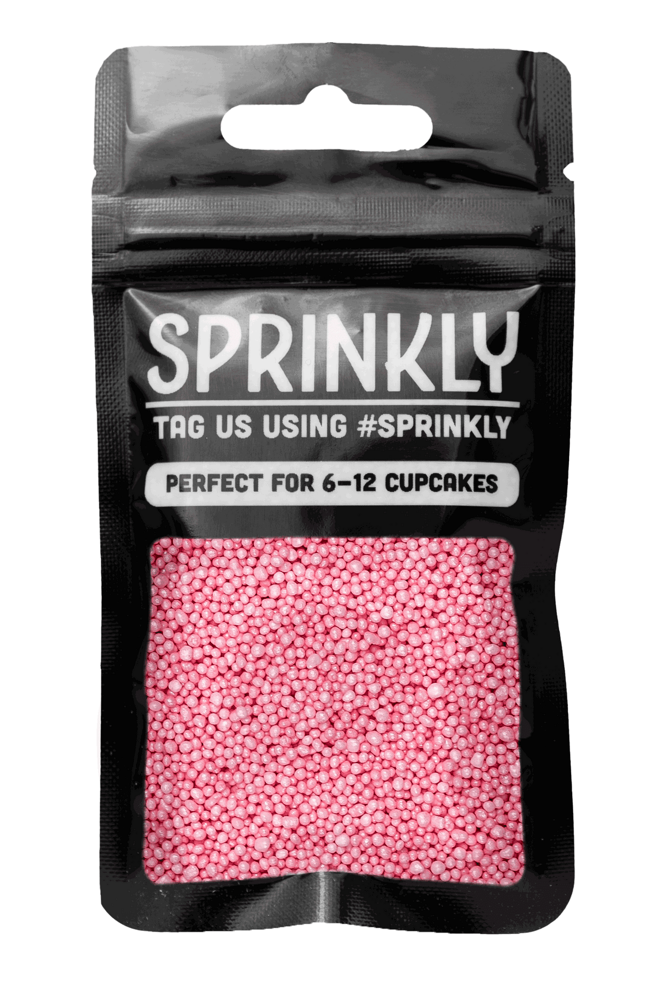 Glimmer 100's & 1000's - Pink (No E171) Sprinkles SPRINKLY