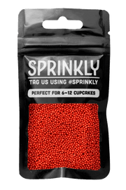 Glimmer 100's & 1000's - Red (No E171) Sprinkles SPRINKLY