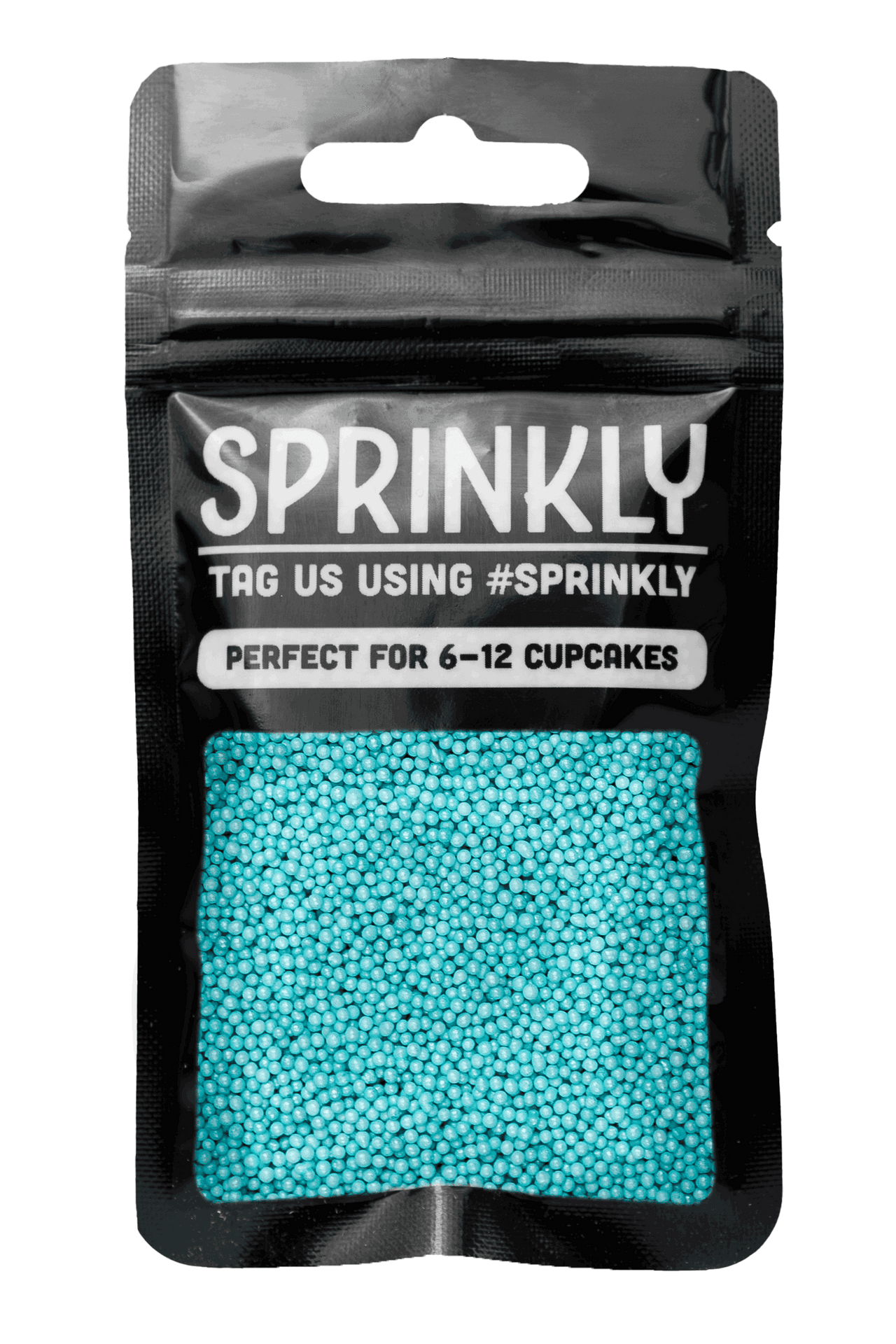 Glimmer 100's & 1000's - Turquoise (No E171) Sprinkles SPRINKLY